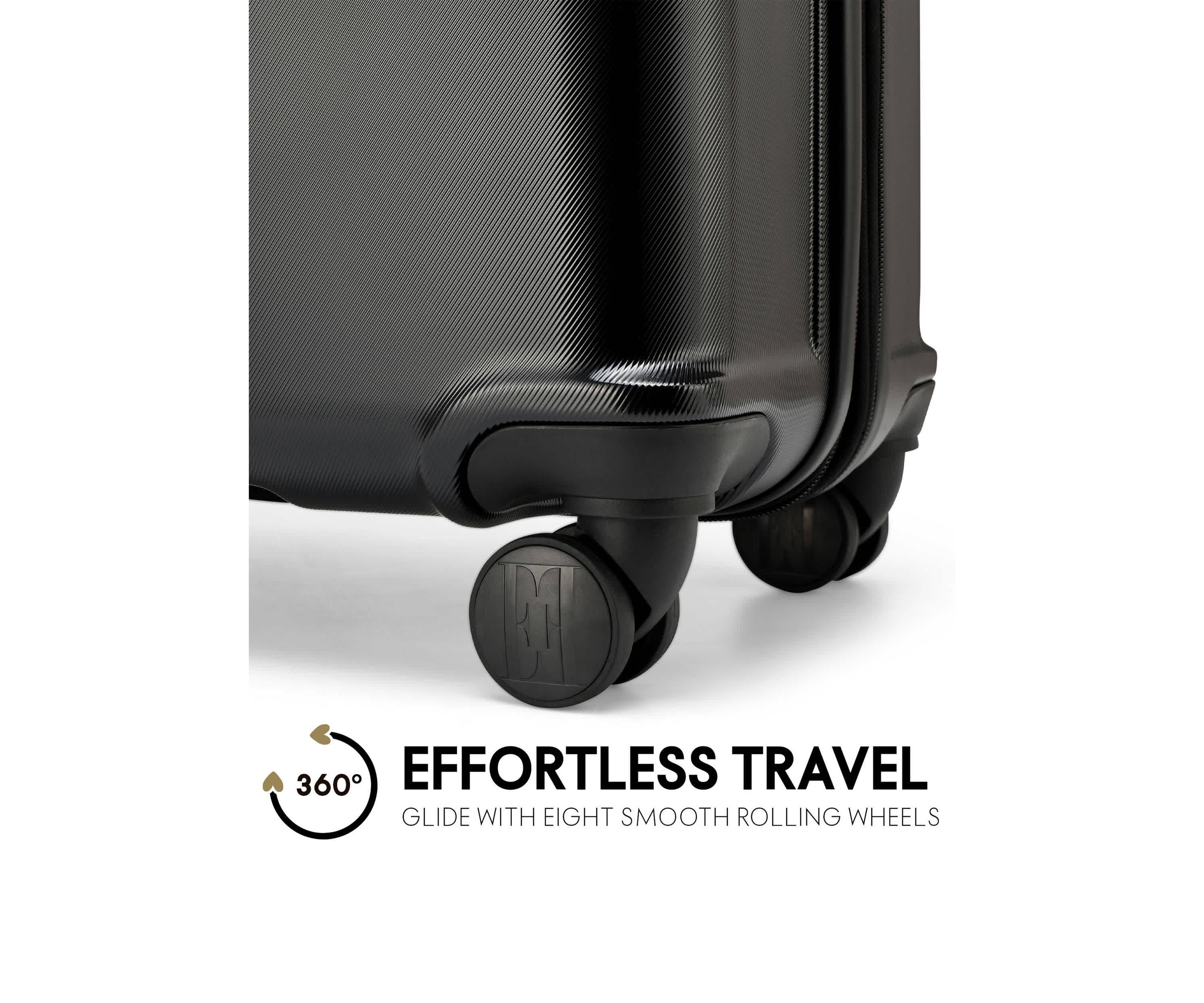 Expedition 3 Piece Expandable Polycarbonate Spinner Luggage Set
