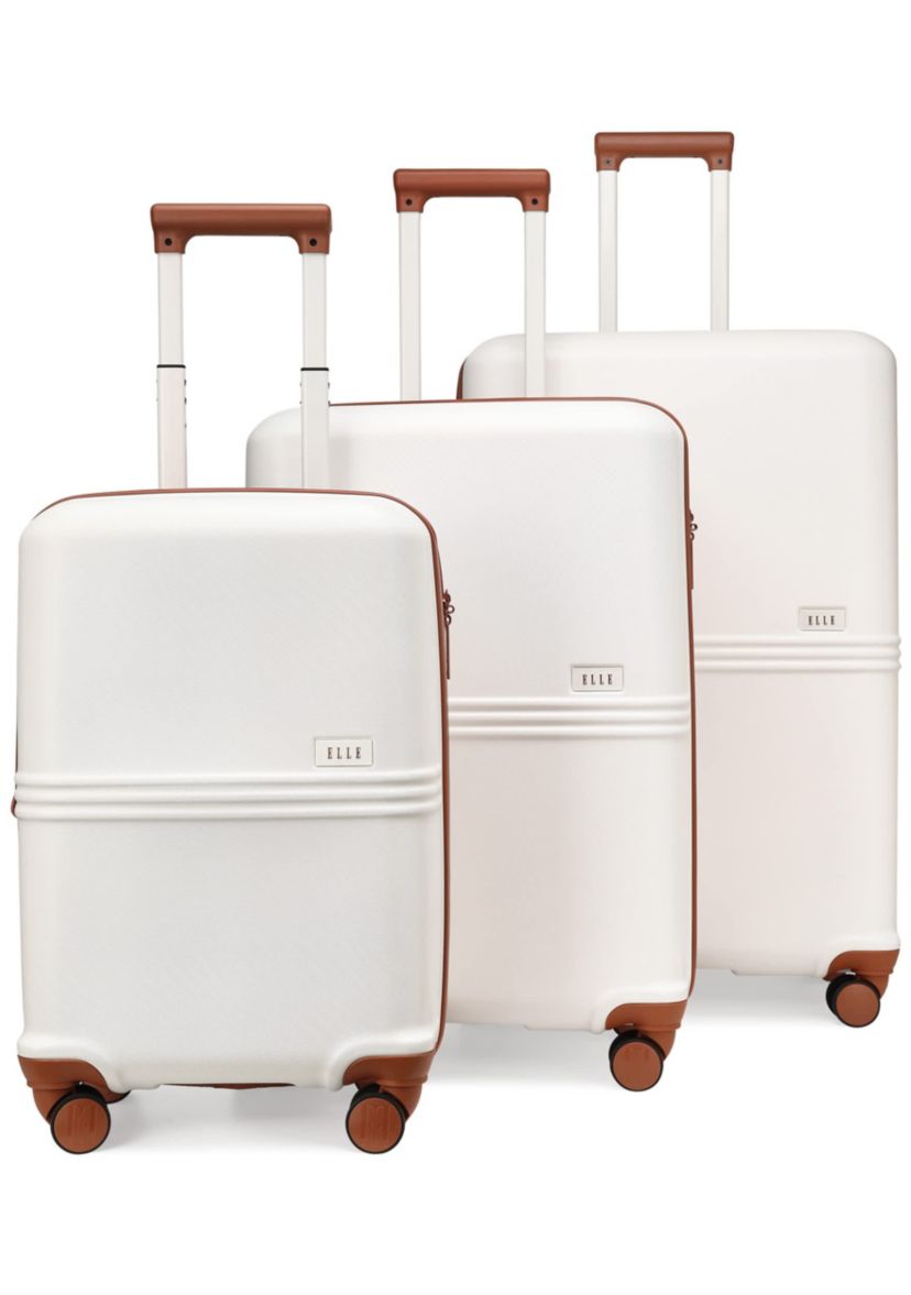 Expedition 3 Piece Expandable Polycarbonate Spinner Luggage Set