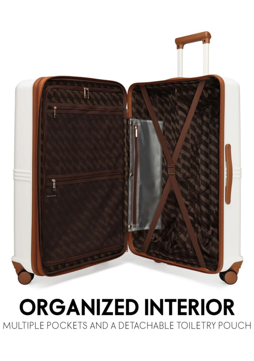 Expedition 3 Piece Expandable Polycarbonate Spinner Luggage Set