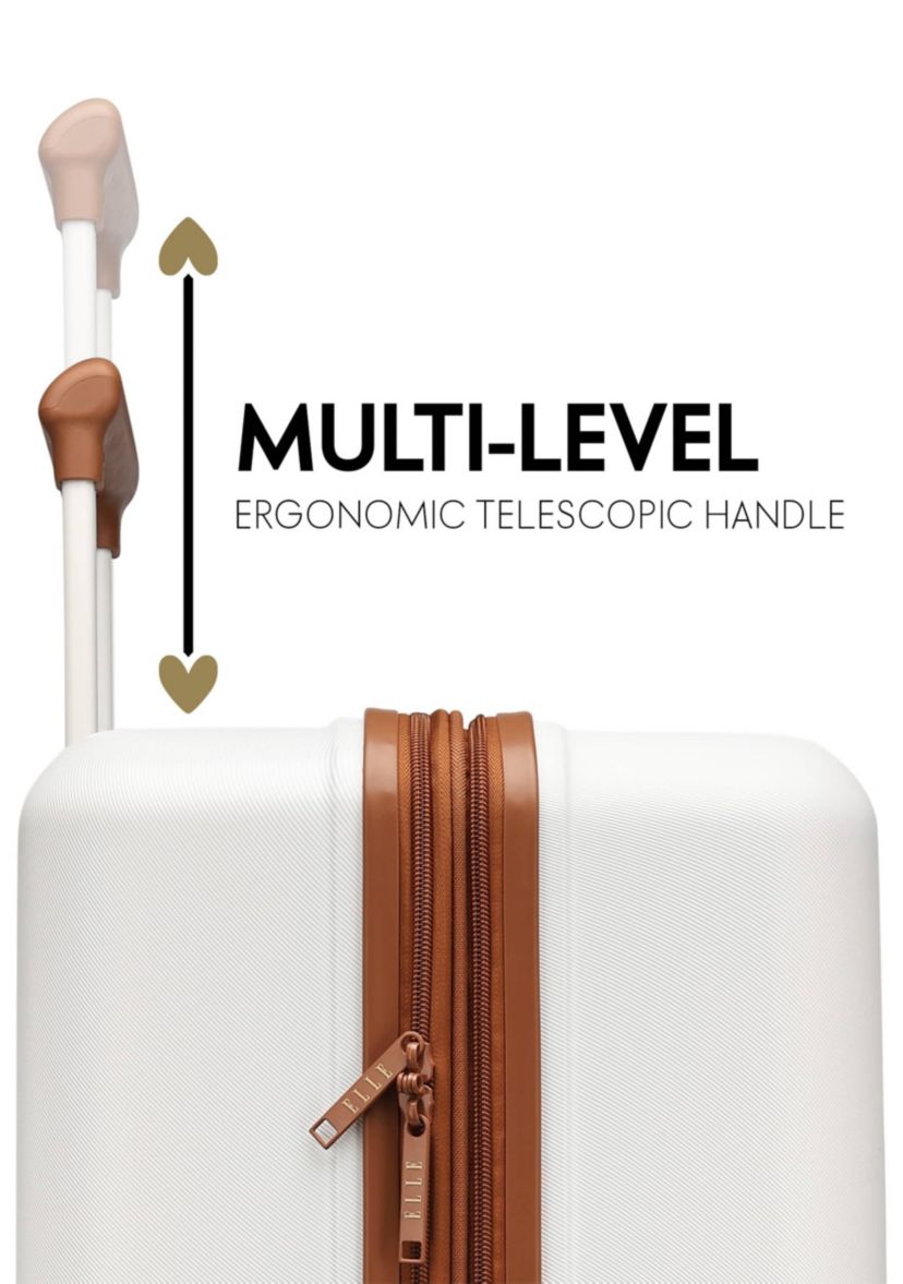 Expedition 3 Piece Expandable Polycarbonate Spinner Luggage Set