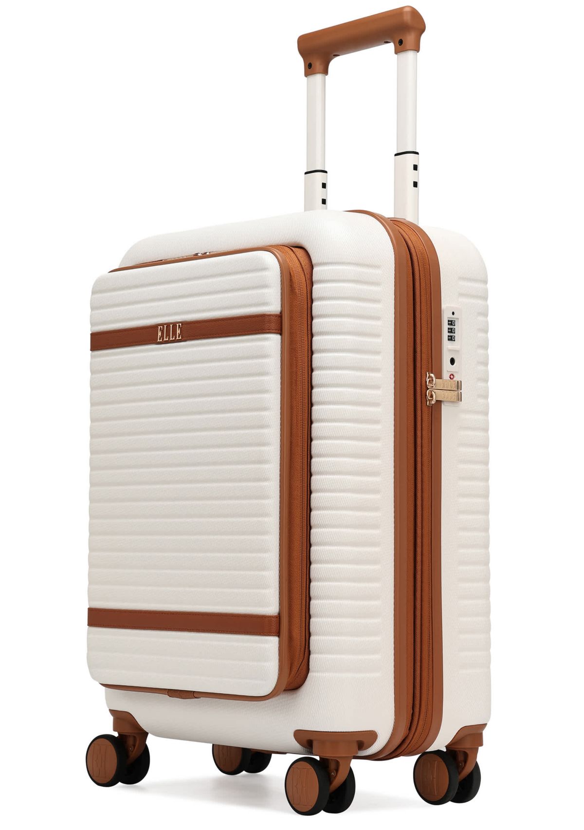 Escape Expandable Carry-on Suitcase with Front Laptop Pocket