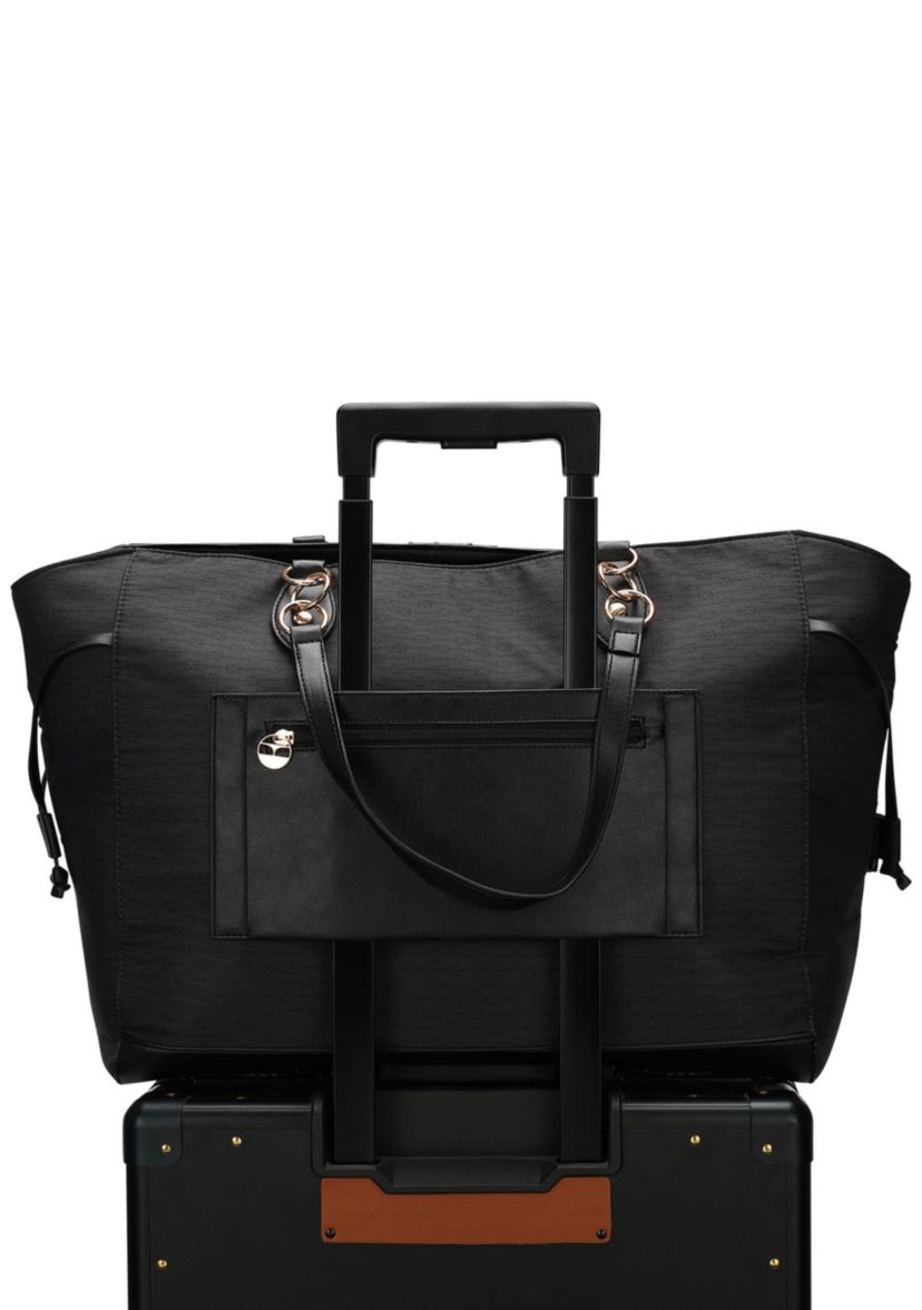 Eleganza 32L Monogram Weekender Tote Bag