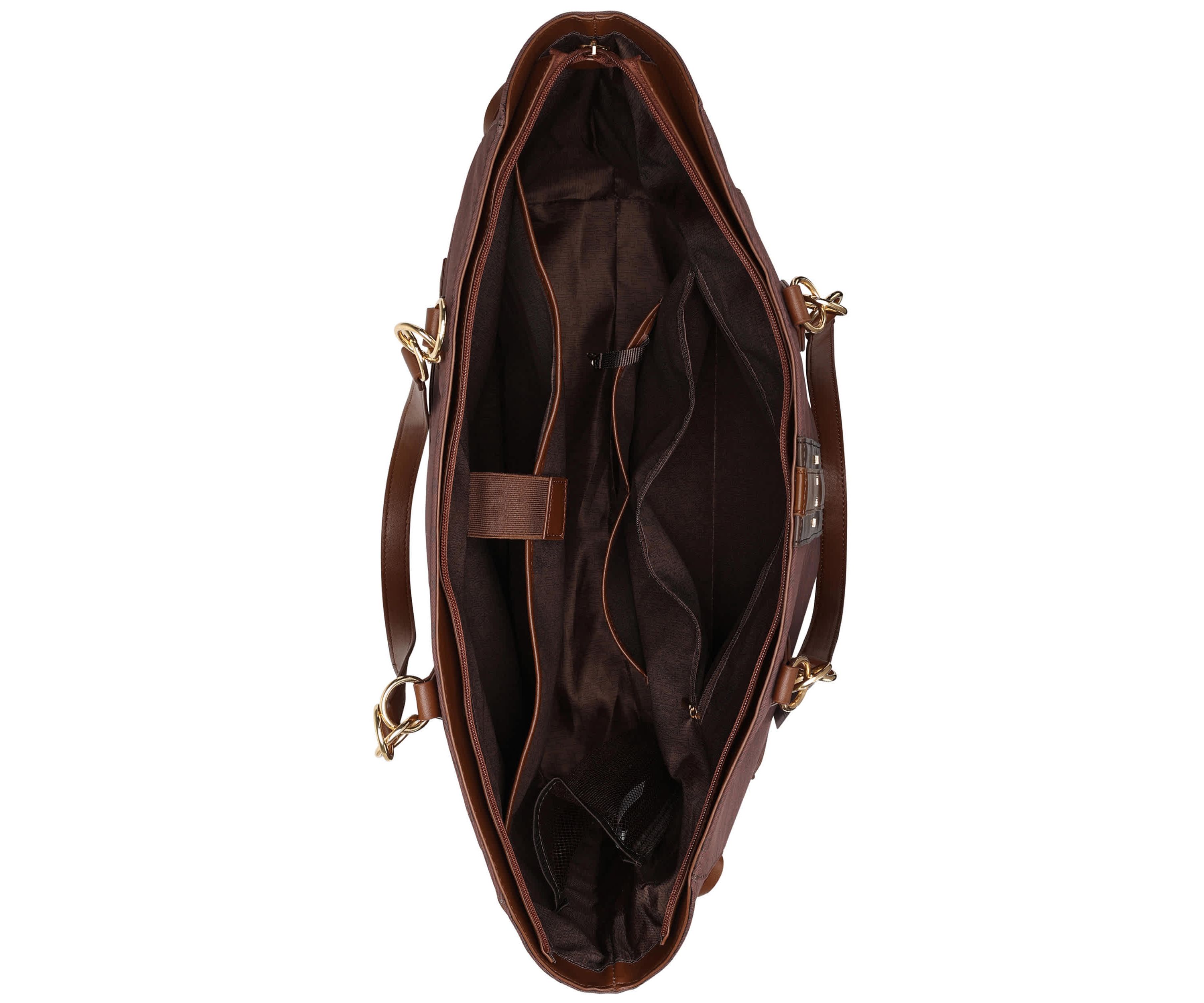 Eleganza 32L Monogram Weekender Tote Bag