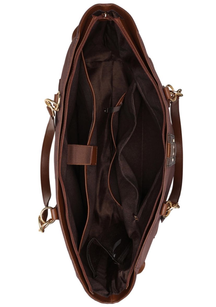 Eleganza 32L Monogram Weekender Tote Bag