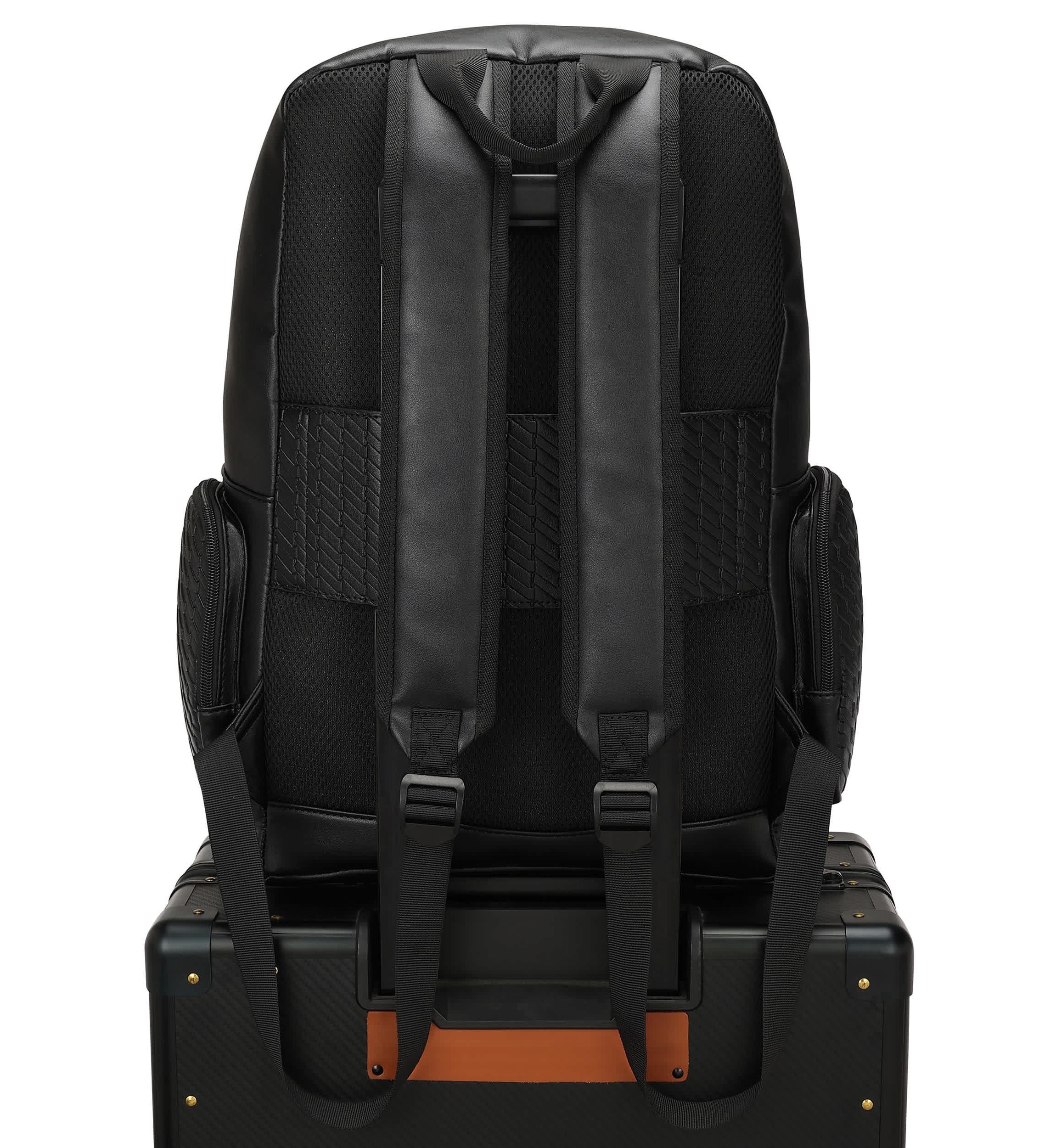 Leisure Luxe 33L Vegan Leather Weekender Tote Bag