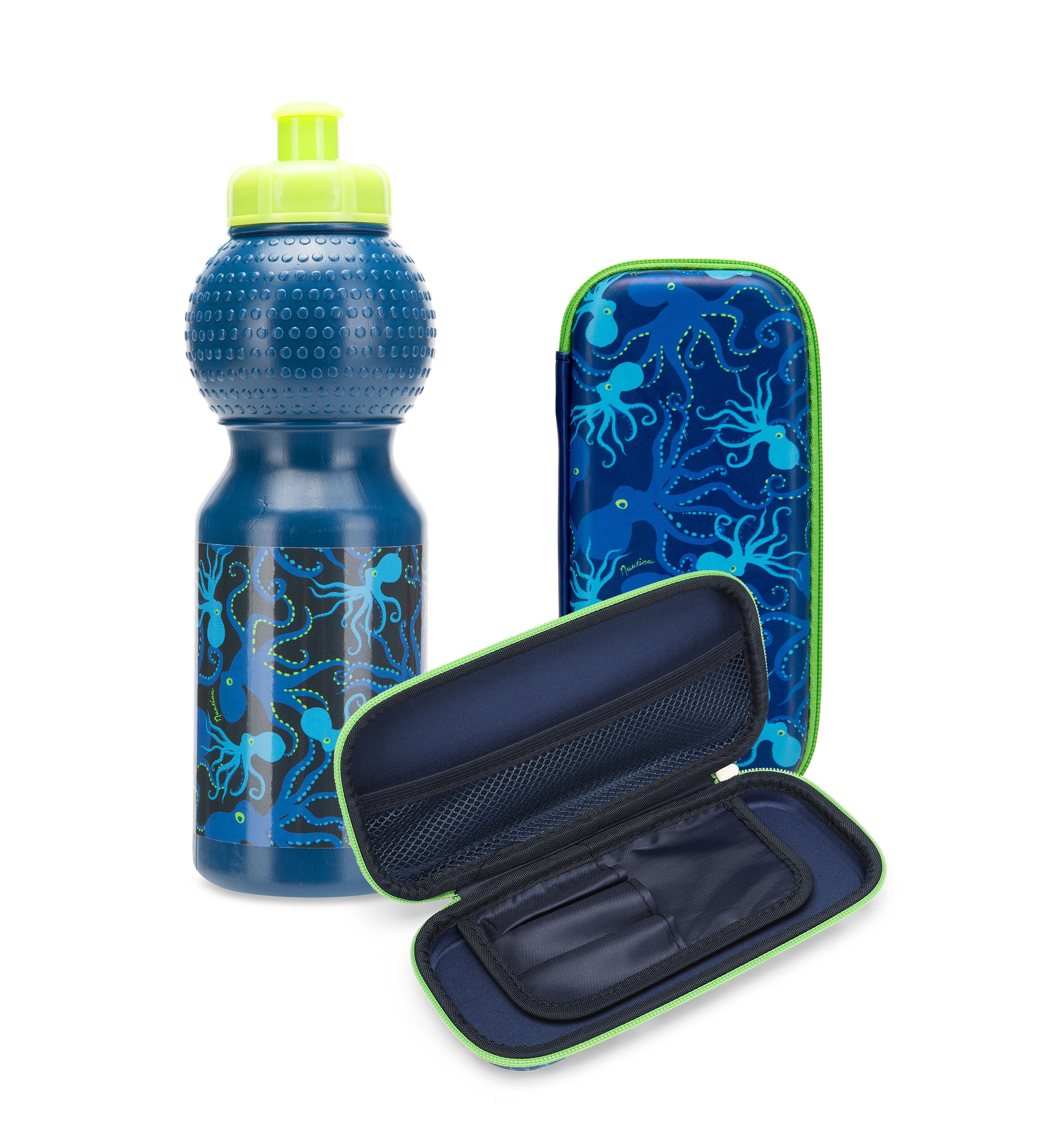 Nautica Kids 18" Back to School Carry-on 5-Piece Luggage Set | Submarine Journey