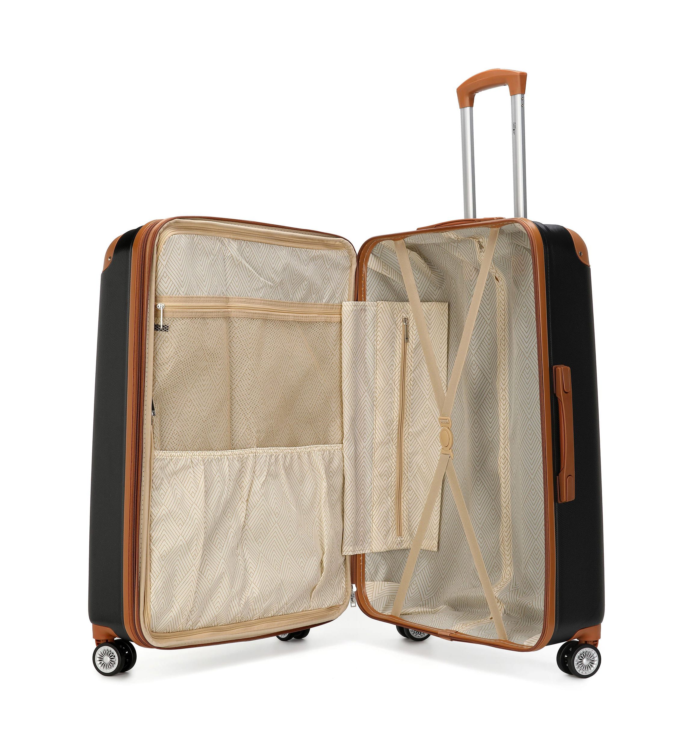 Collins 3 Piece Expandable Retro Spinner Luggage Set