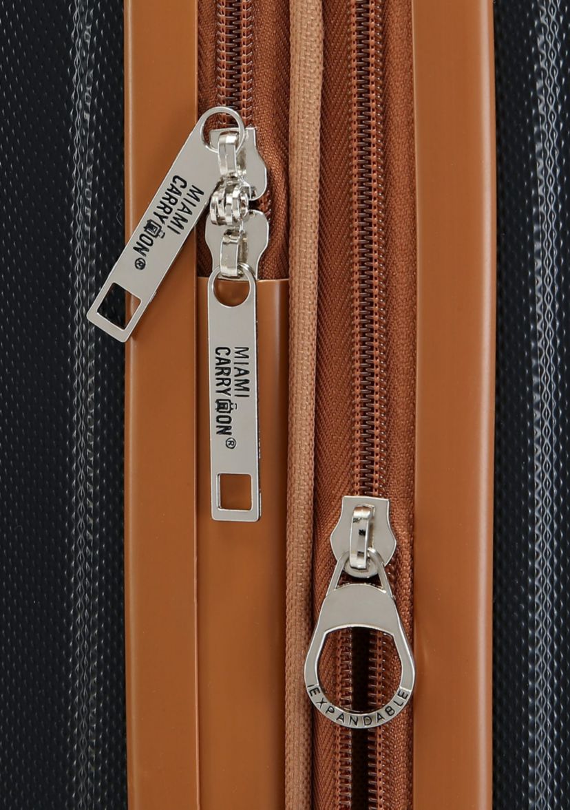 Collins 3 Piece Expandable Retro Spinner Luggage Set