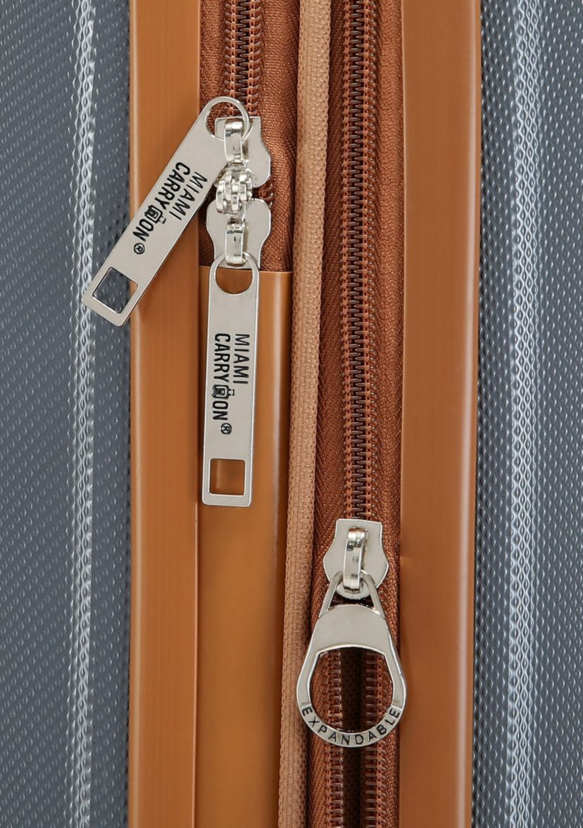 Collins 3 Piece Expandable Retro Spinner Luggage Set