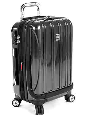 Spinner Trolley_1 Carry-on Exp Purple Delsey Luggage Helium Titanium Intl 