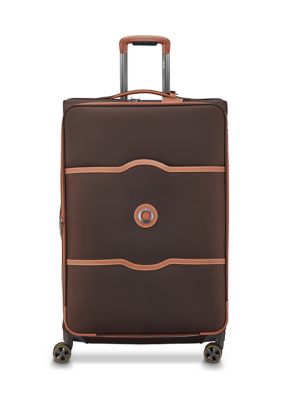 Delsey Paris Châtelet Air Softside Spinner Luggage, Brown, Large