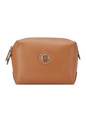 Delsey Paris Chatelet Air 2.0 Leather Toiletry Bag