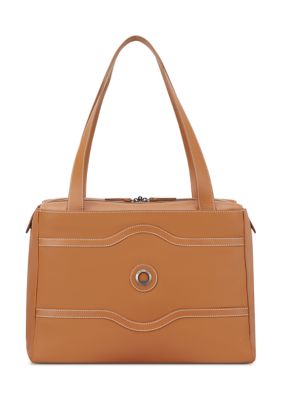 Delsey Paris Chatelet Air 2.0 Leather Tote Bag