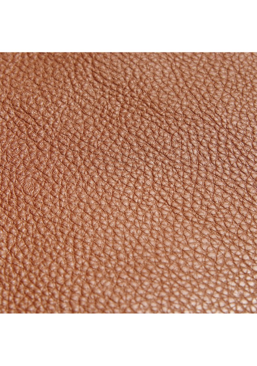 Le Cuir Grainé Leather Zippered Tote Bag