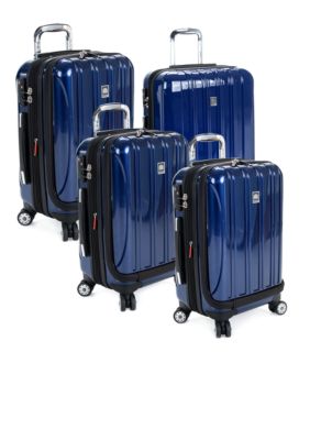 Delsey helium cheap aero luggage set