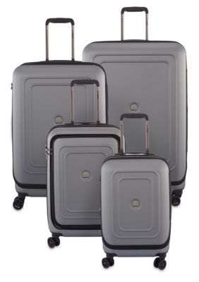 Delsey hard store shell luggage