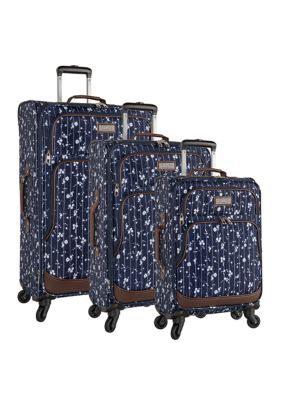 American Tourister Fieldbrook Xlt 4 Piece Set 2-Wheel Luggage Sets - Blue  Floral / 4 Piece Set