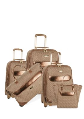 Anne Klein Signature Luggage Collection- Brown | Belk