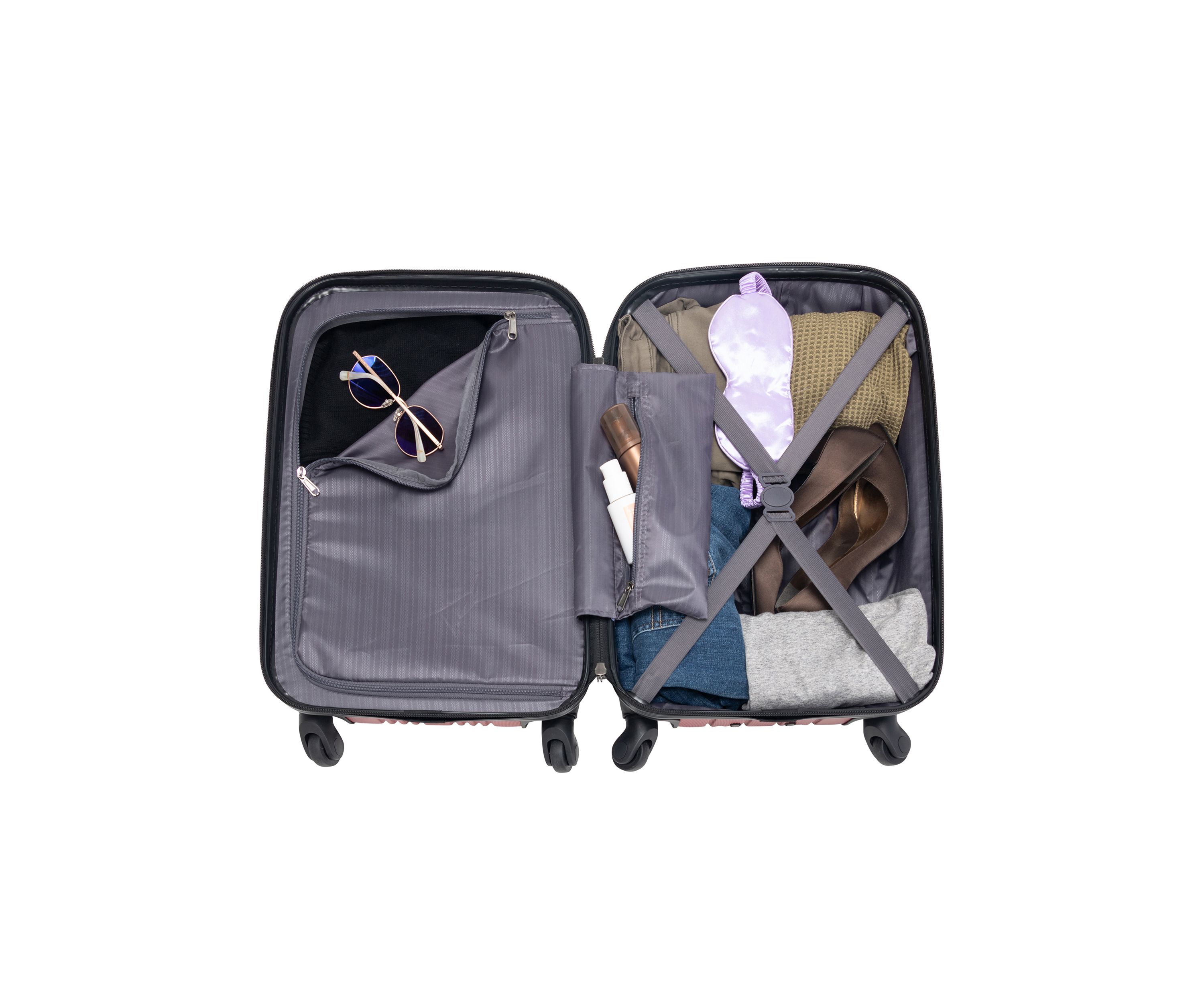 Out of Bounds 4-Wheel Hardside Luggage