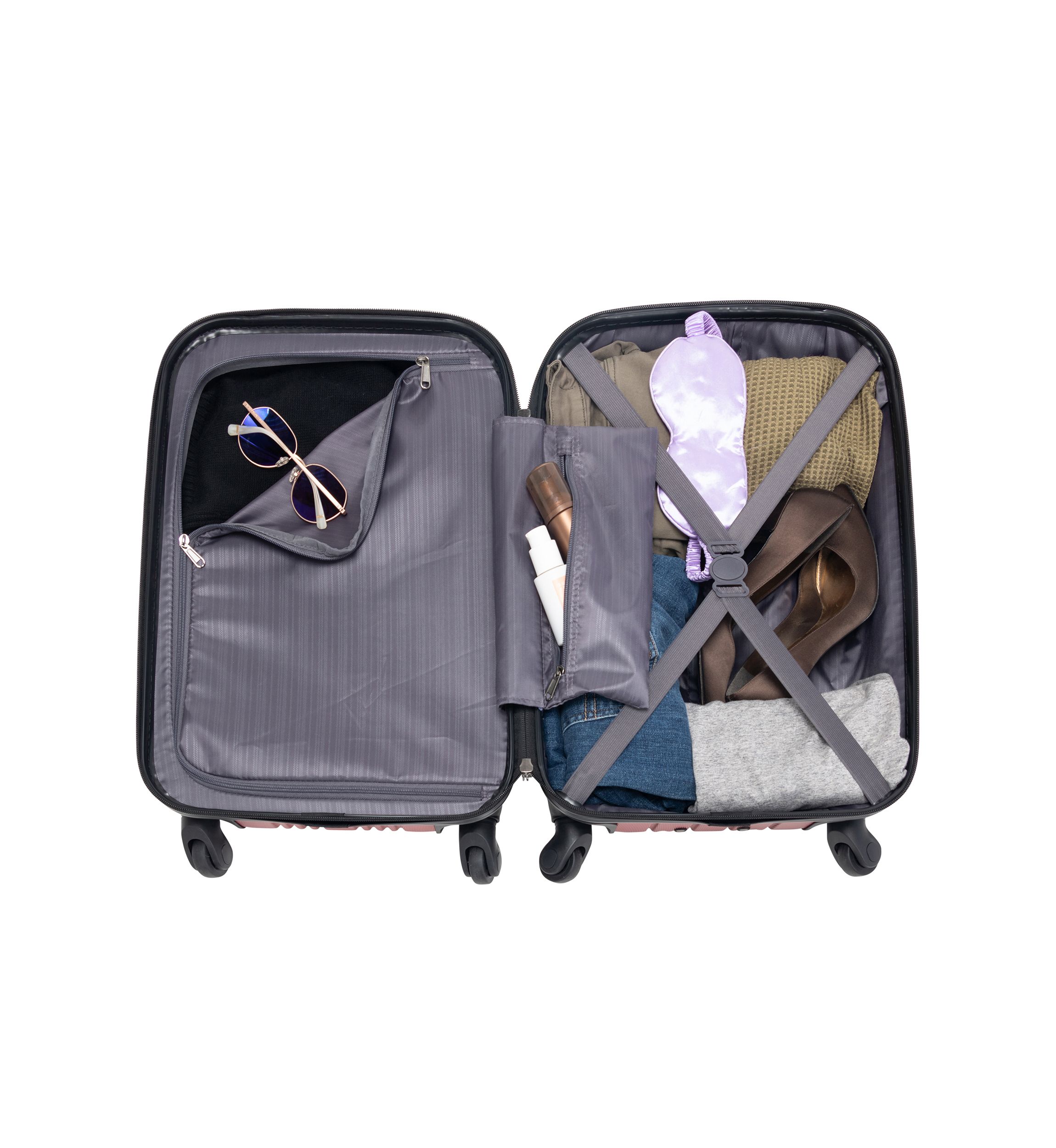 Out of Bounds 4-Wheel Hardside Luggage