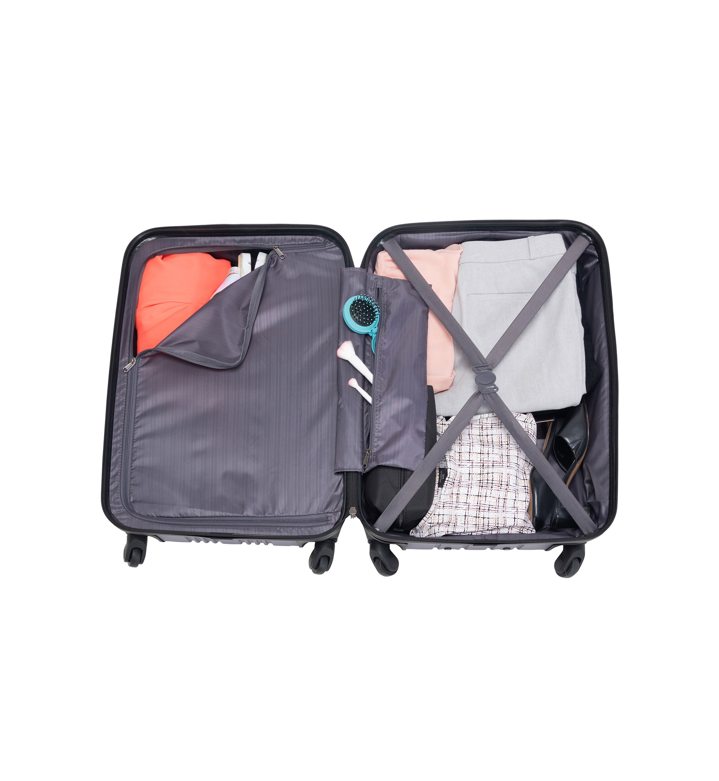 Out of Bounds 4-Wheel Hardside Luggage