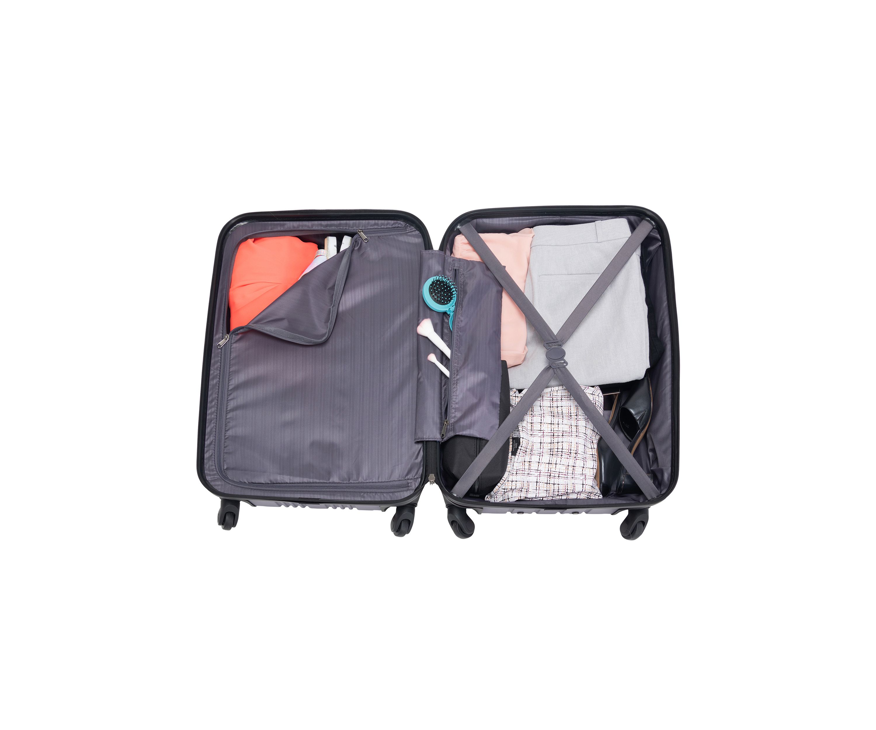 Out of Bounds 4-Wheel Hardside Luggage
