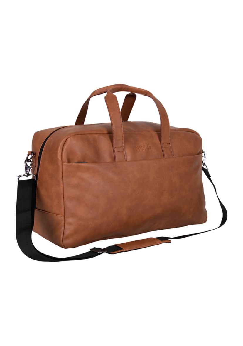 Vegan Leather Duffel Bag