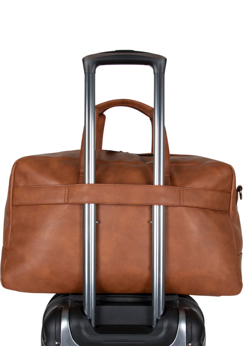 Vegan Leather Duffel Bag