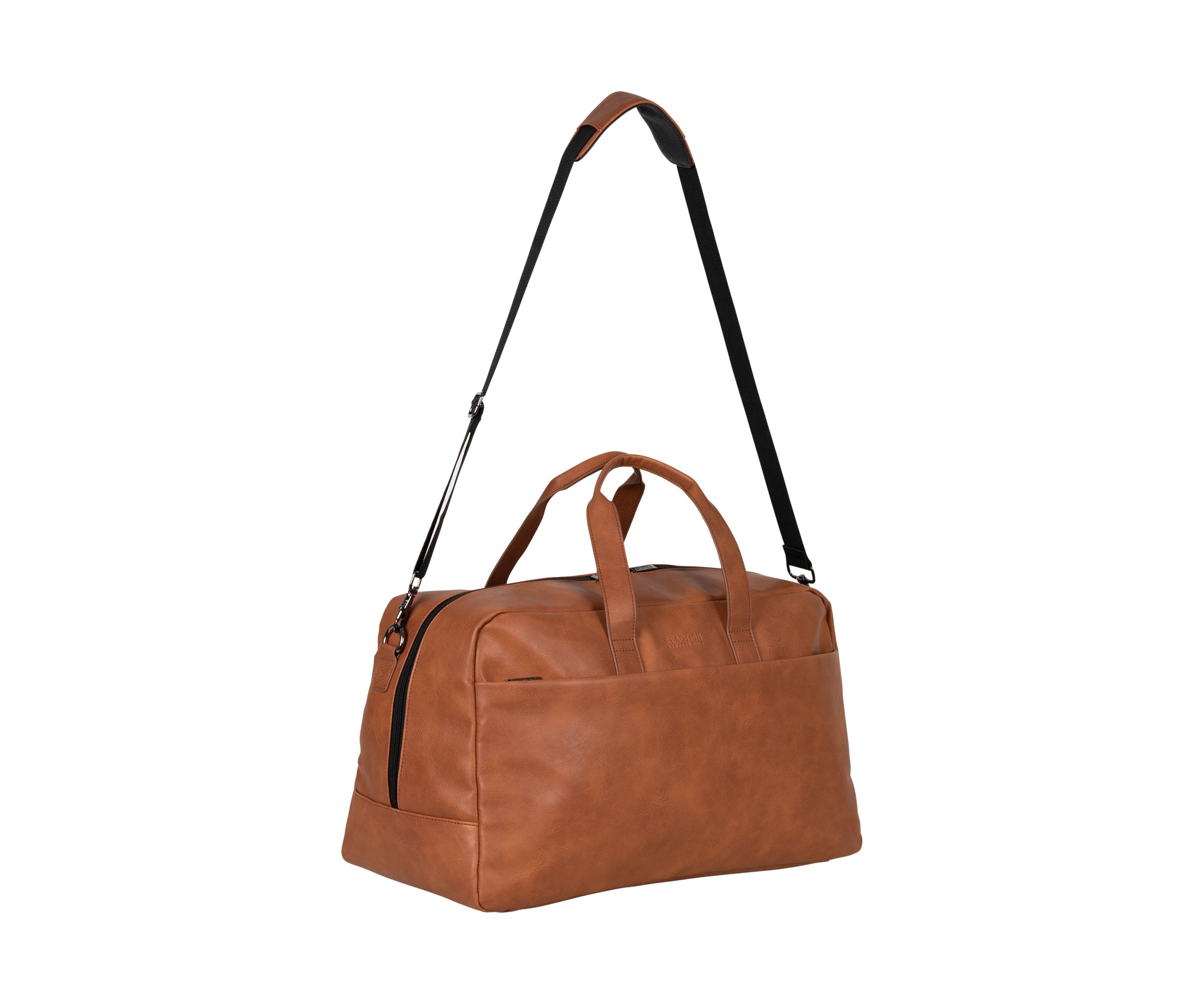 Vegan Leather Duffel Bag