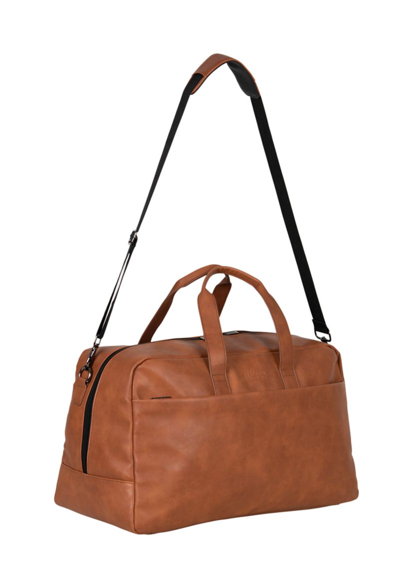 Vegan Leather Duffel Bag