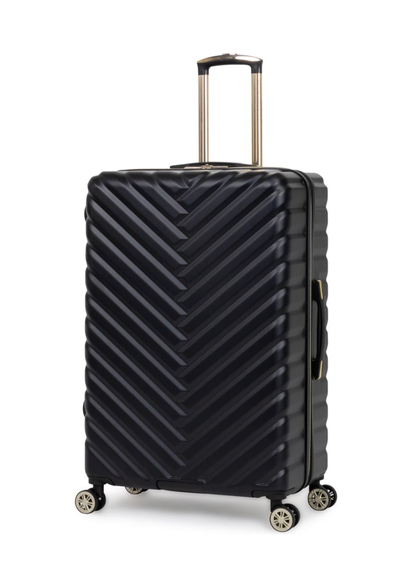 Madison Square Chevron Checked Luggage