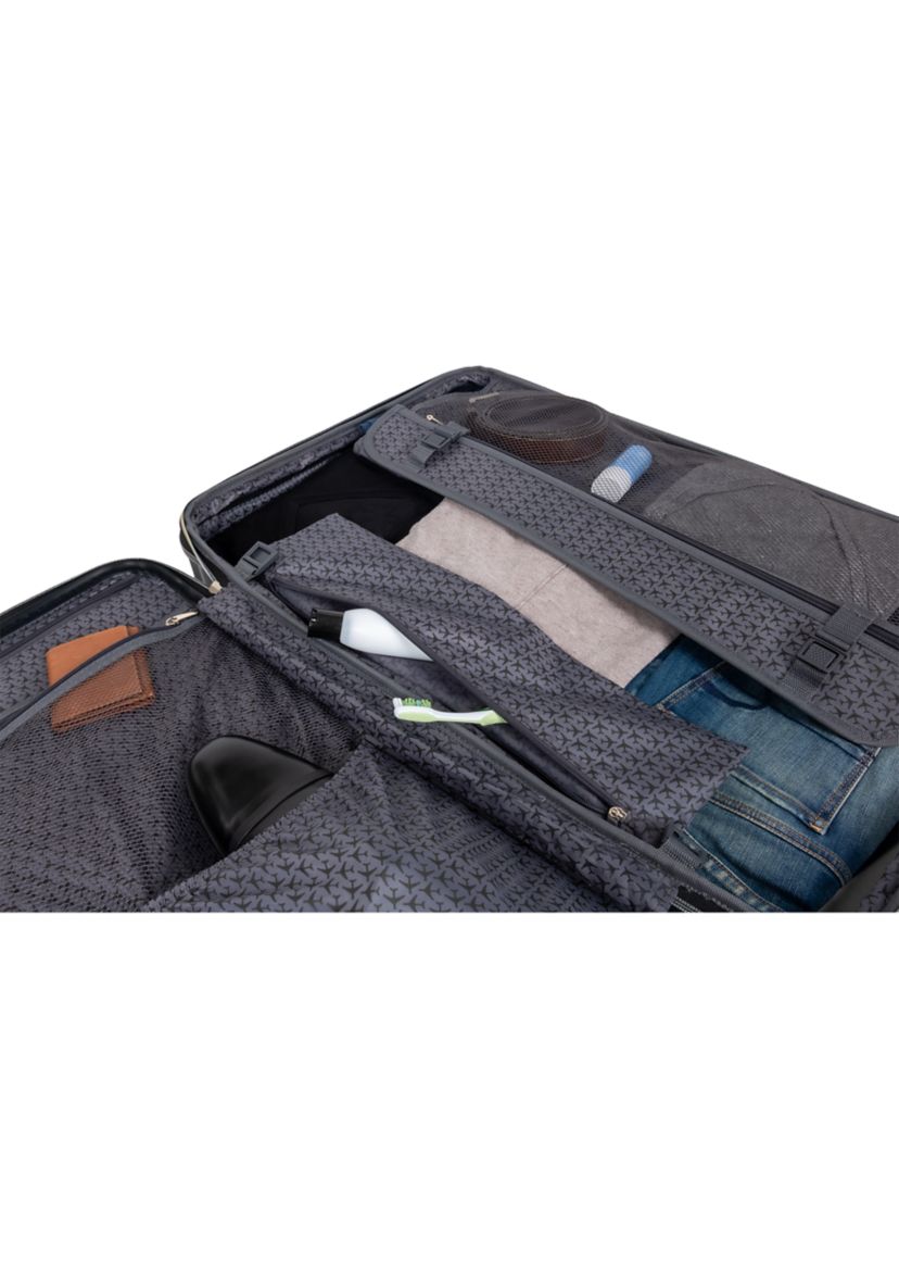 Madison Square Chevron Checked Luggage