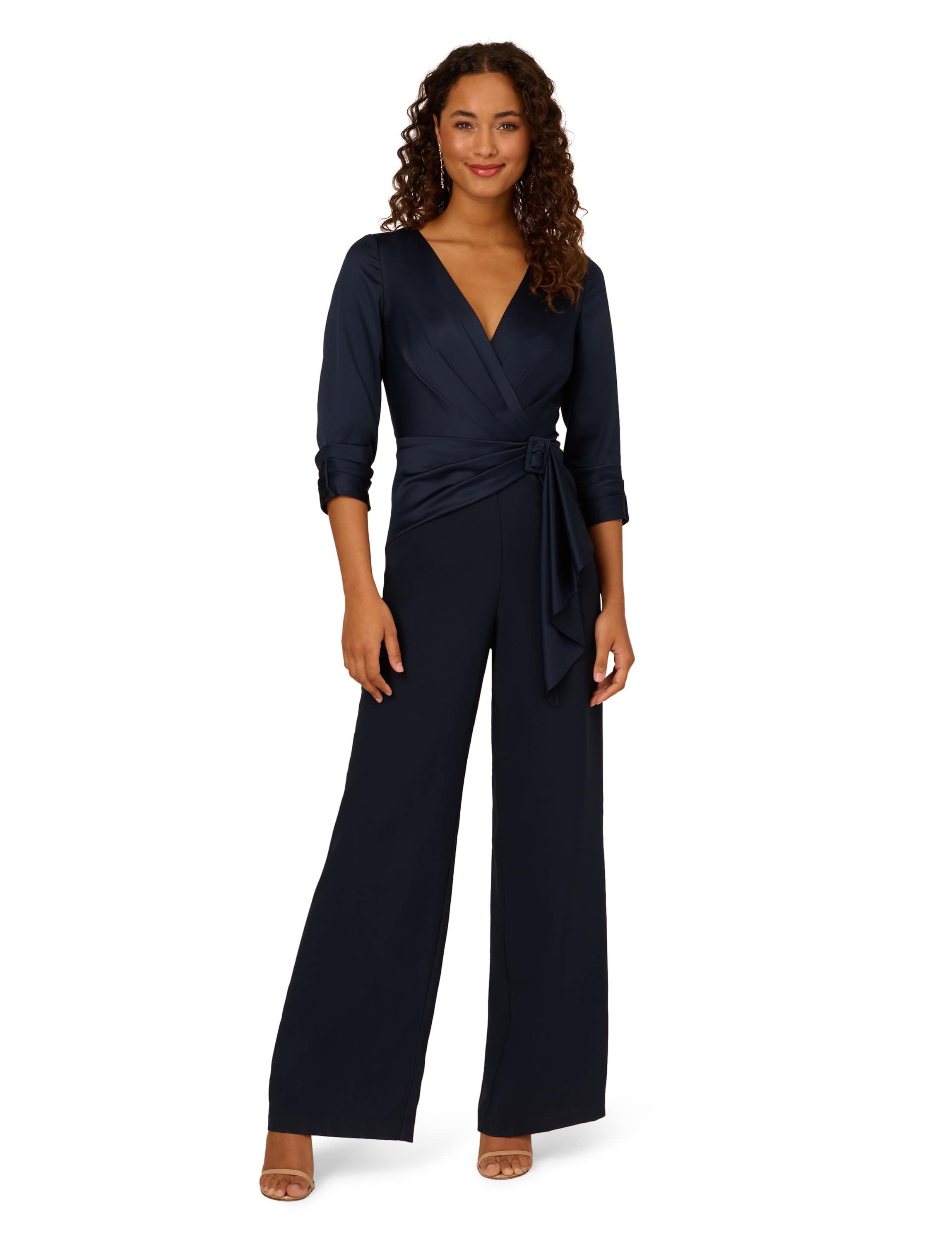 Satin Crepe Jumpsuit