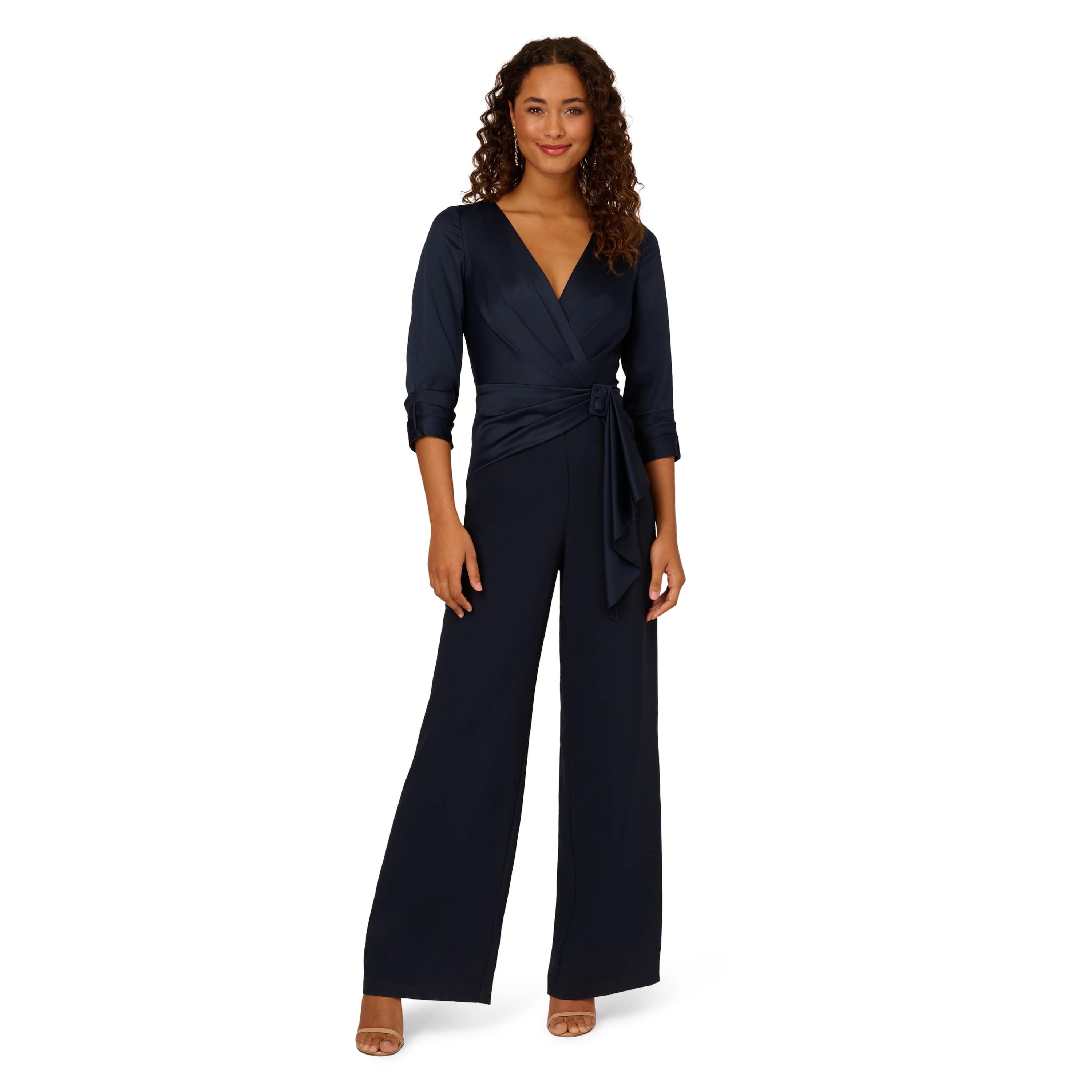 Satin Crepe Jumpsuit