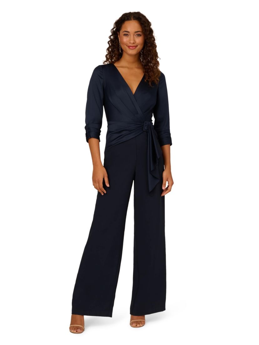 Satin Crepe Jumpsuit