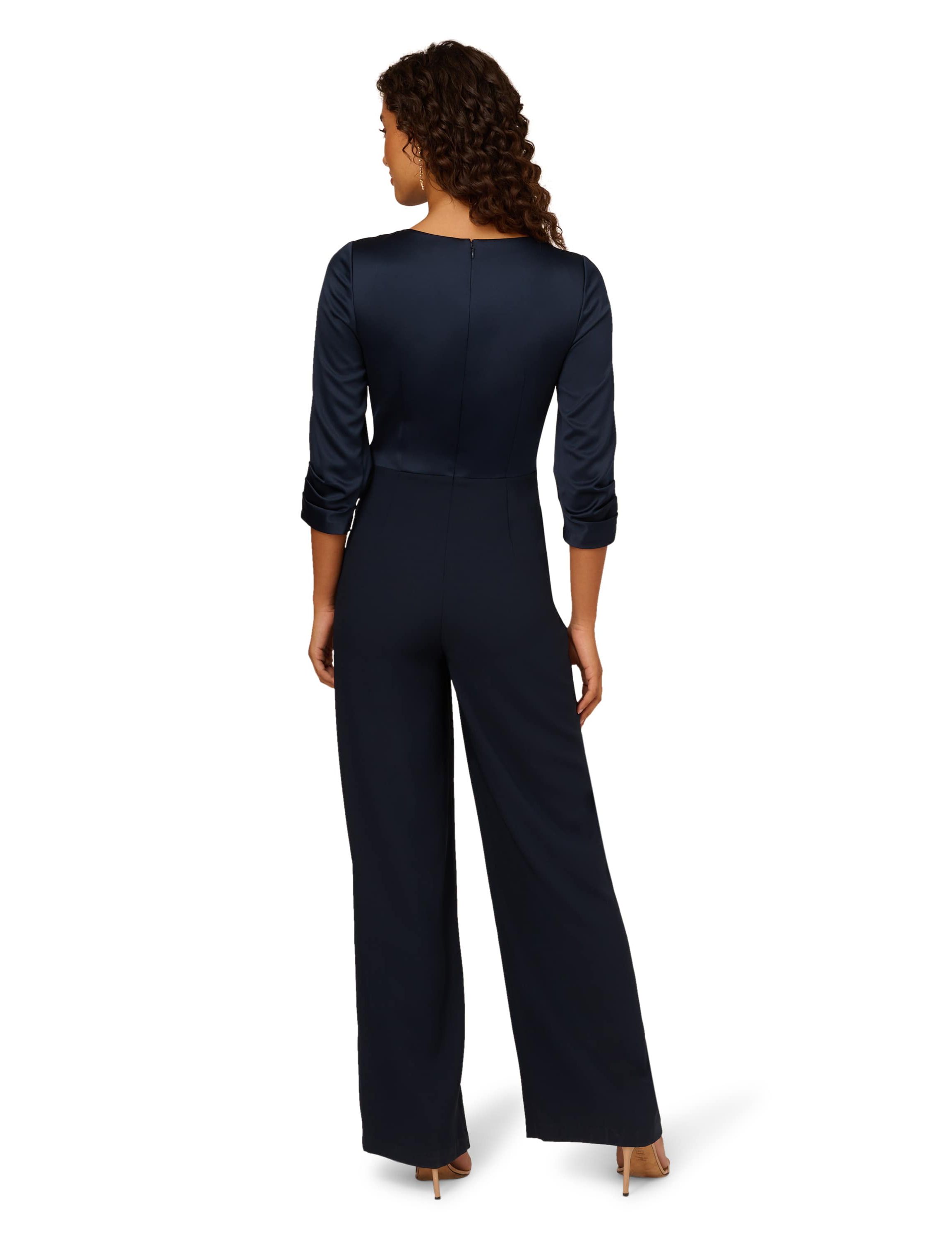 Satin Crepe Jumpsuit