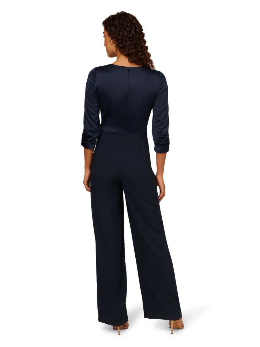 Satin Crepe Jumpsuit