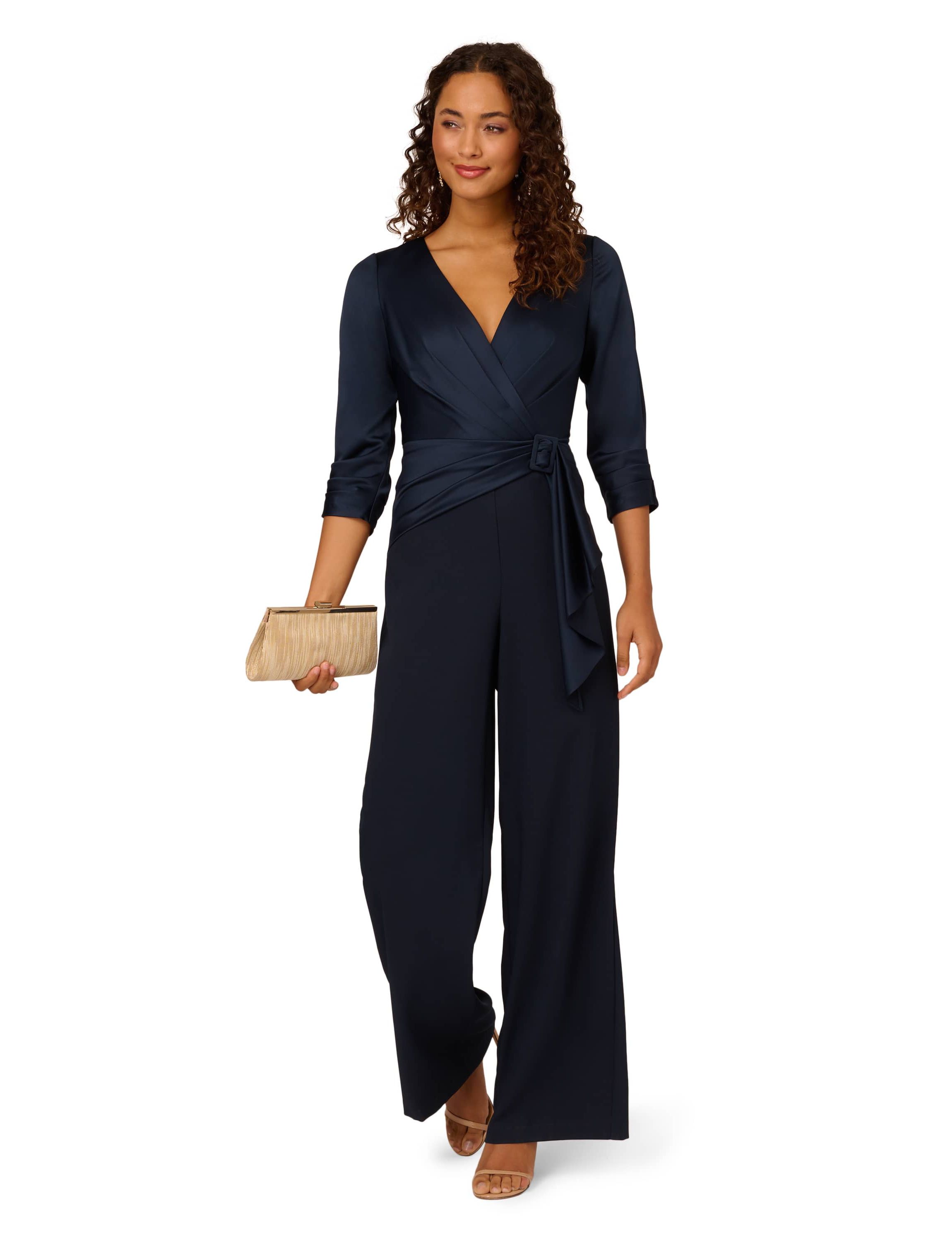 Satin Crepe Jumpsuit