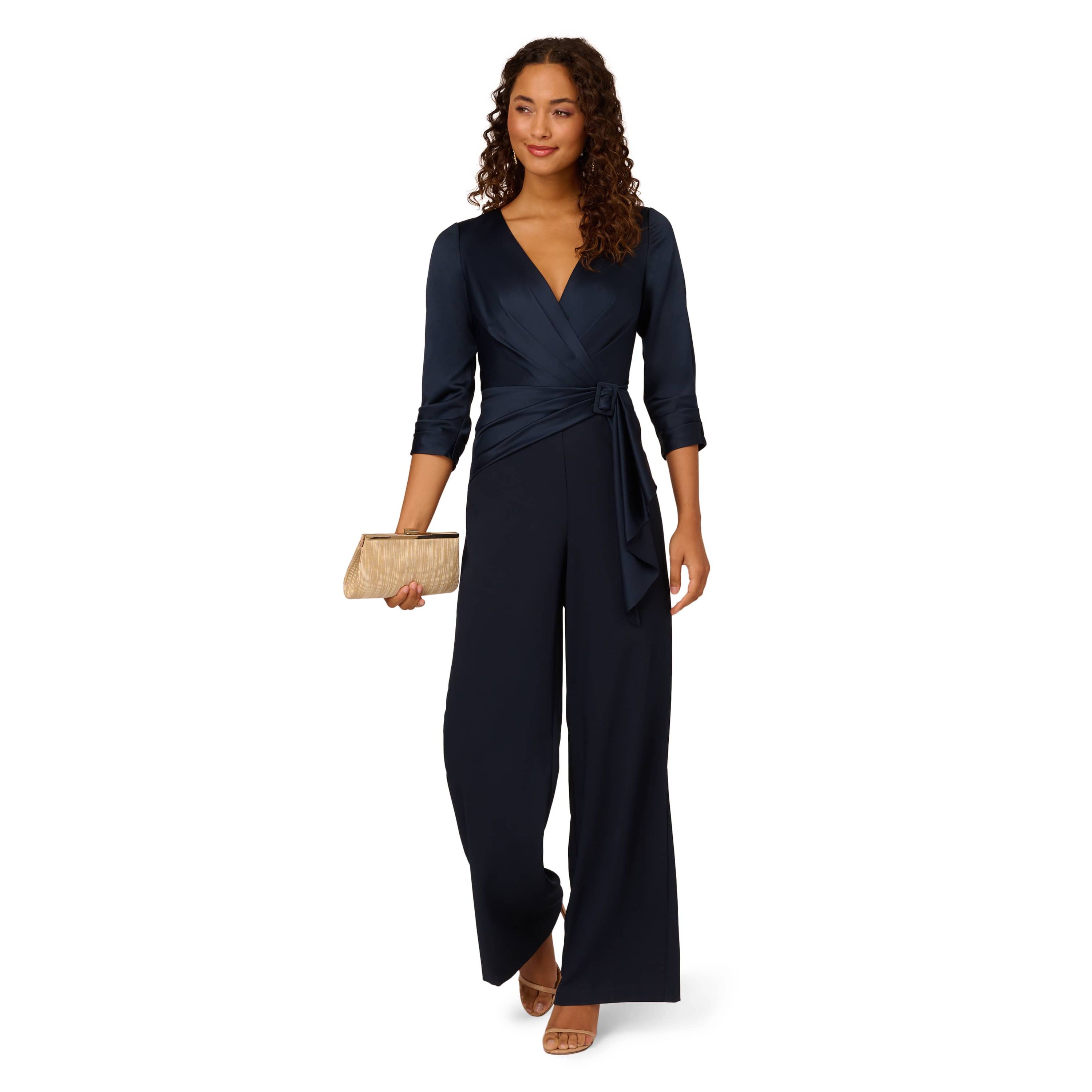 Satin Crepe Jumpsuit