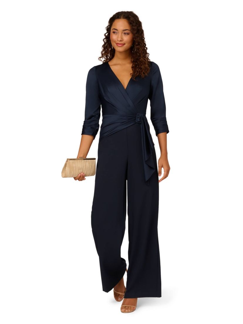 Satin Crepe Jumpsuit
