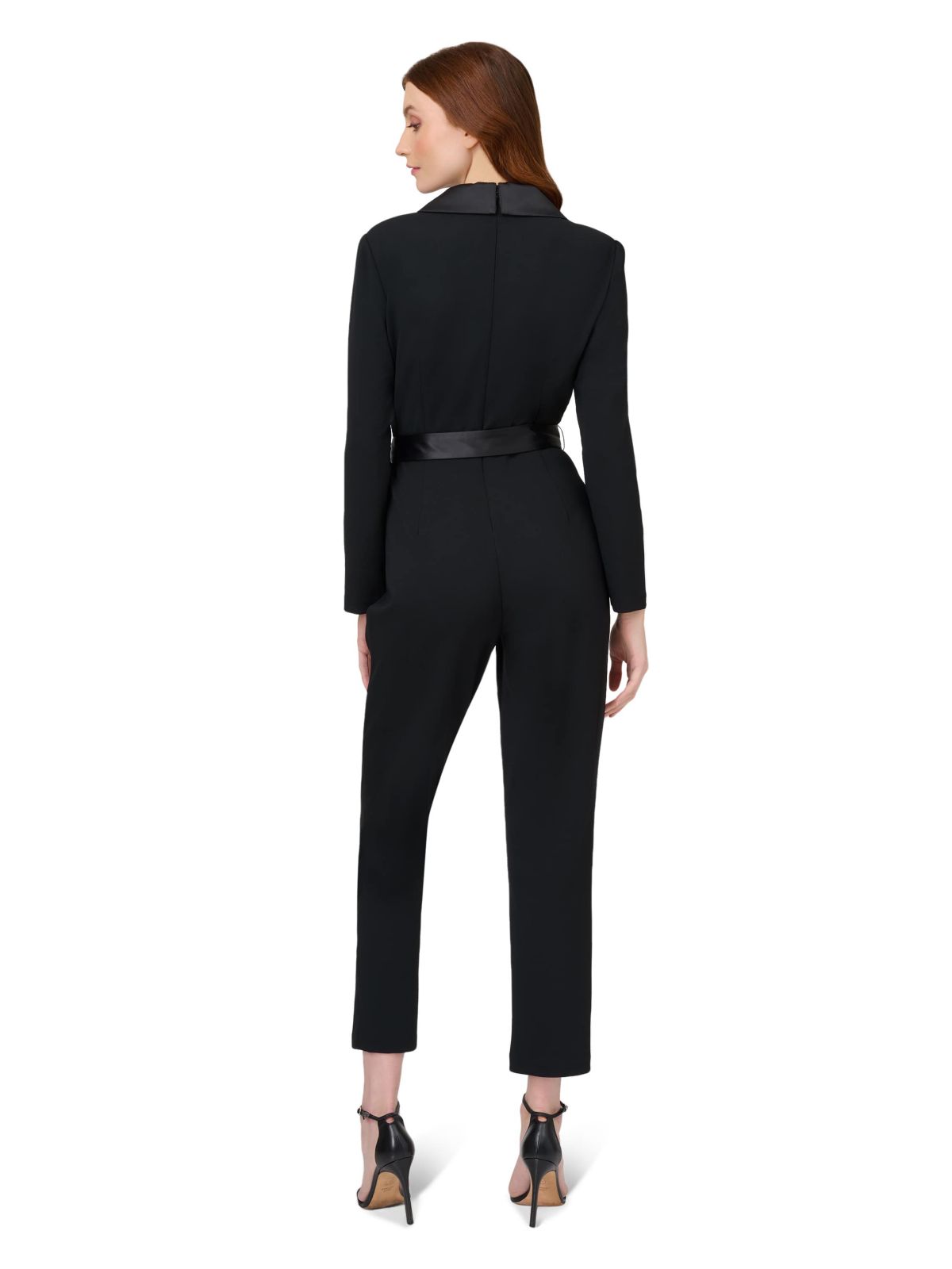 Crepe Tuxedo Jumpsuit