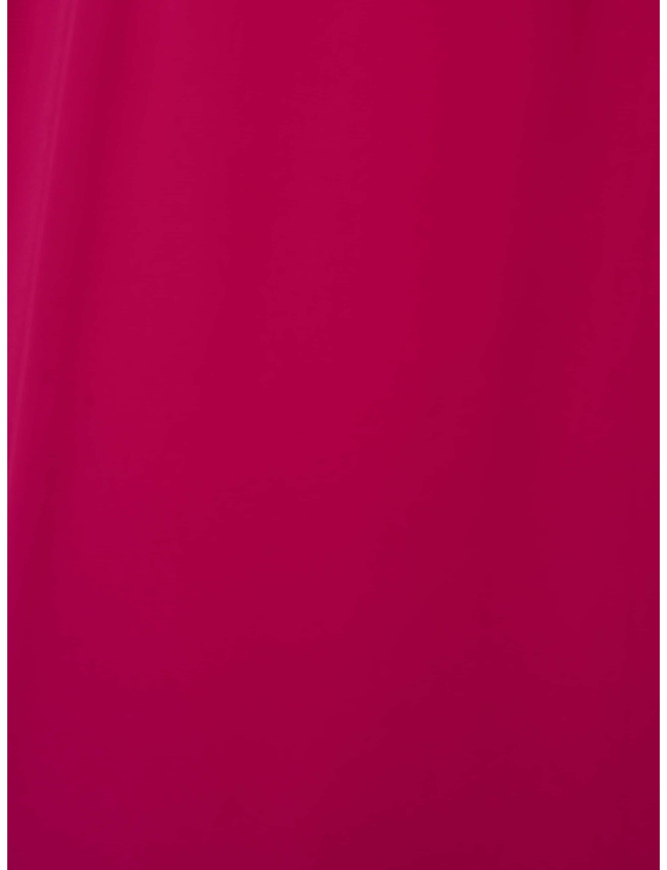 MOCKNECK CHIFFON JERSEY DRESS