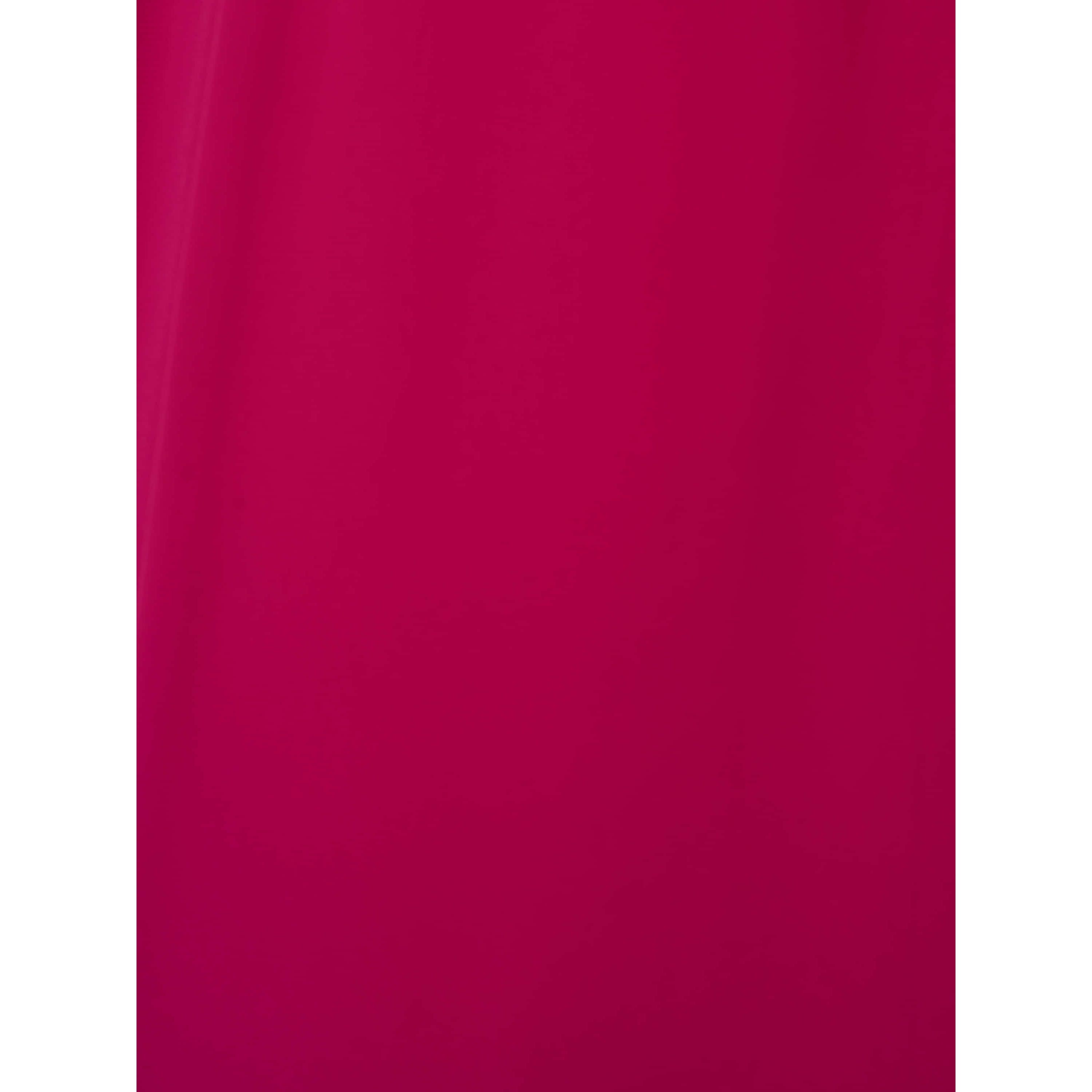 MOCKNECK CHIFFON JERSEY DRESS