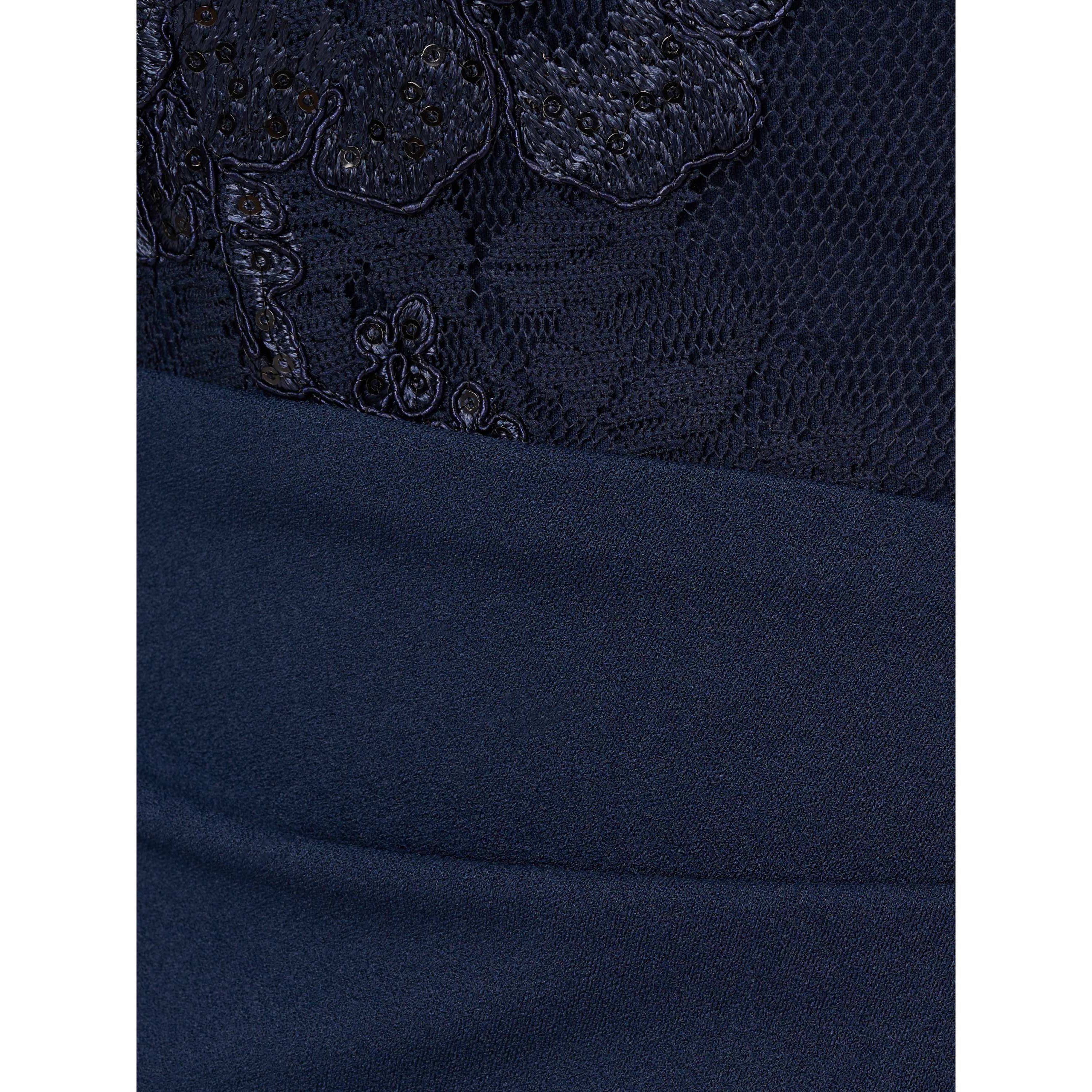 Floral Lace Combo Dress