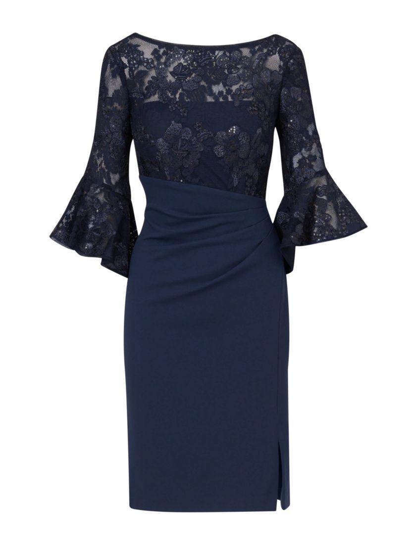 Floral Lace Combo Dress