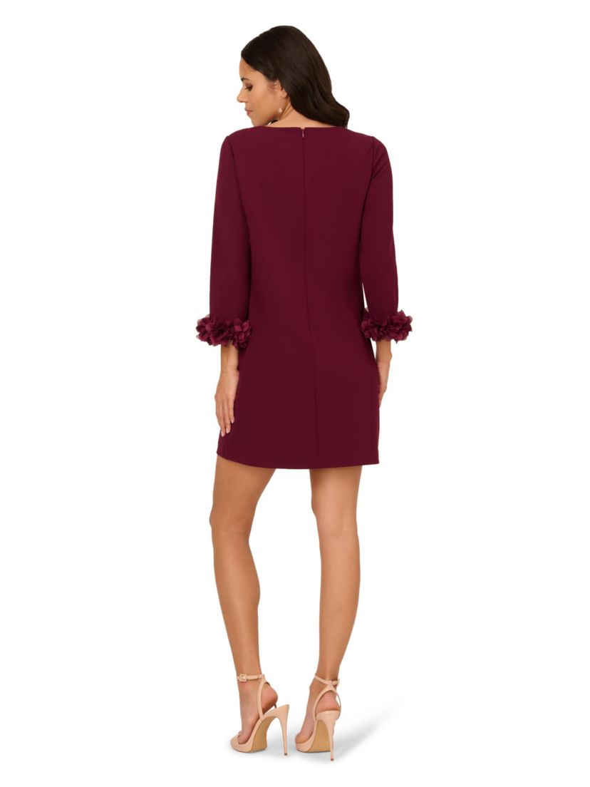 Crepe Short Dress