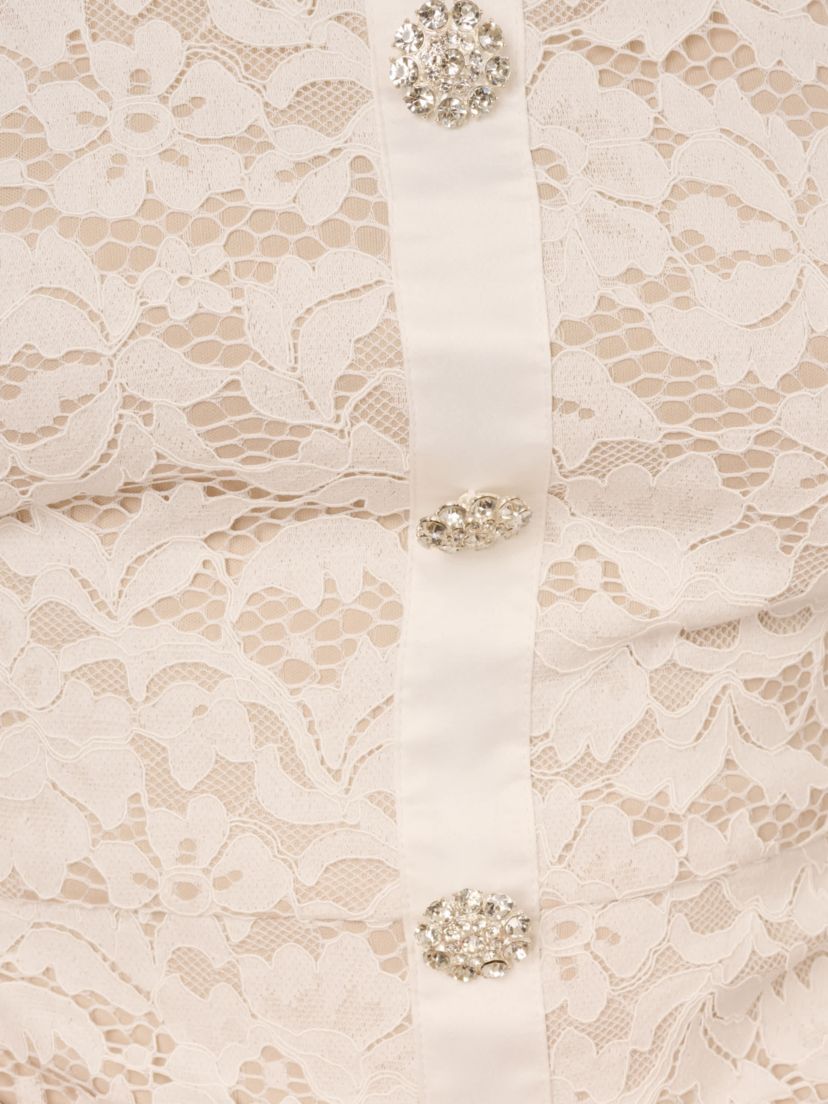 Corded Lace Short Dress