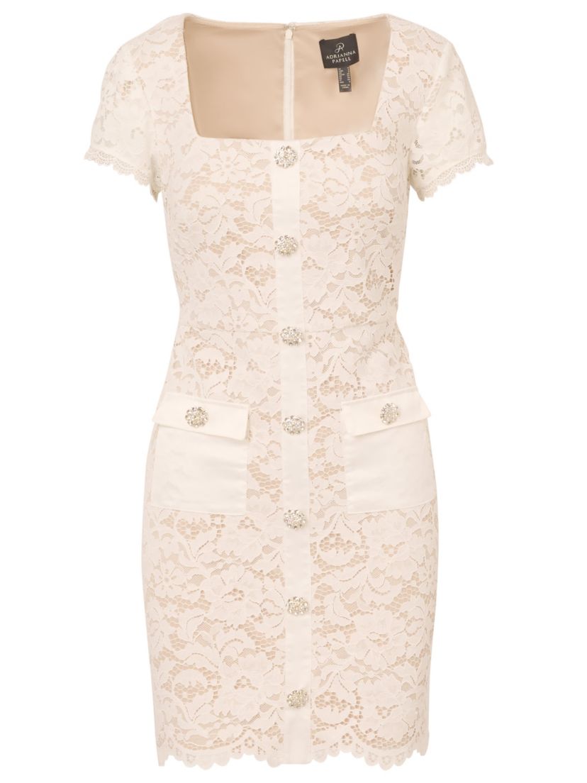 Corded Lace Short Dress