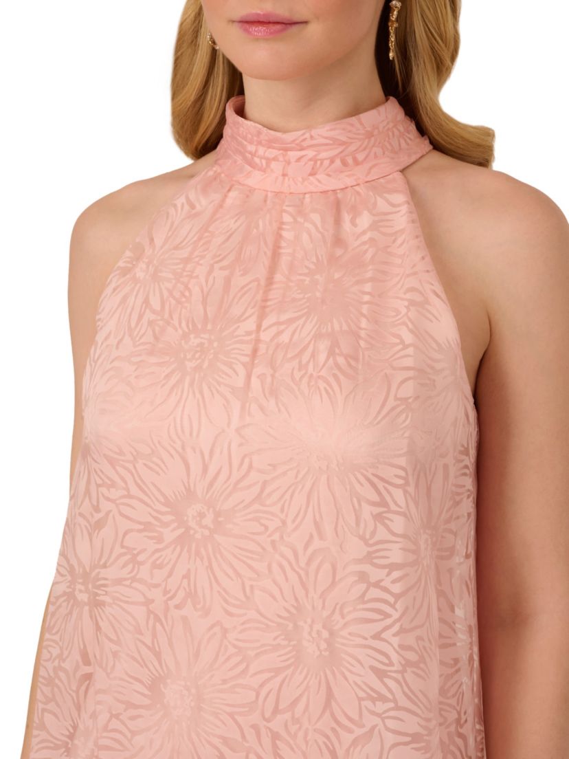 Burnout Trapeze Short Dress