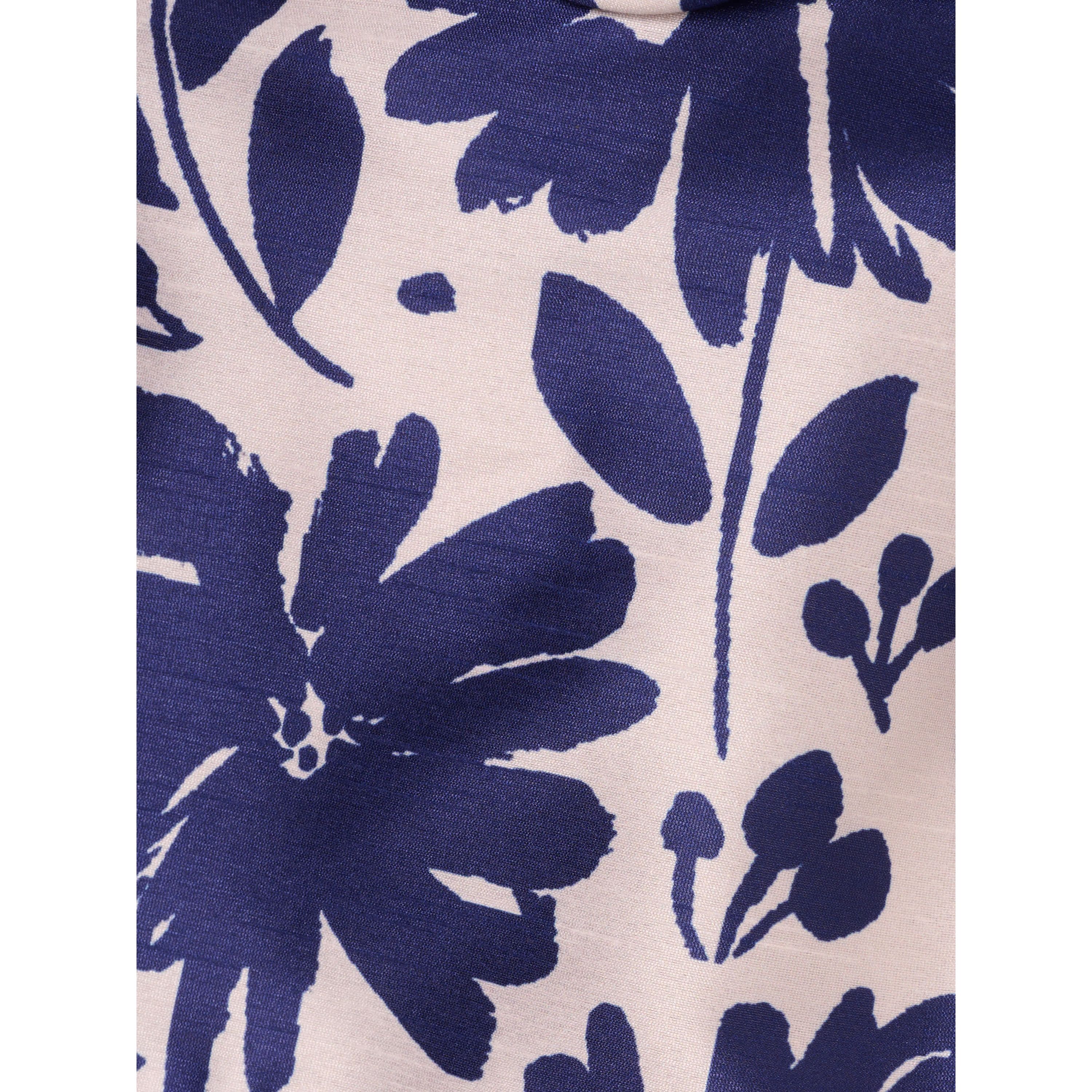 Combo Printed Ankle Dress